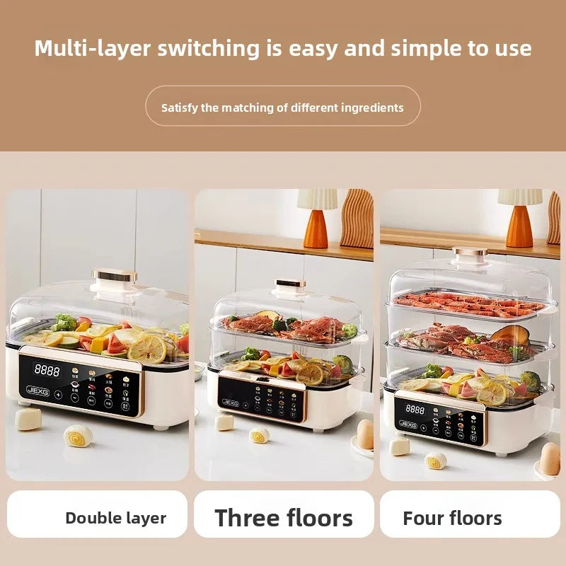 High-end electric steamer multi-function electric cooker new steam and cooking breakfast machine