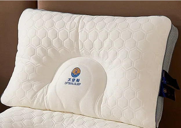 Capsule Neck Pillow Healthy and Breathable Porous Fibers 3D Breathable Mesh Fabric With Three-dimensional Edges Sleeping Pillows