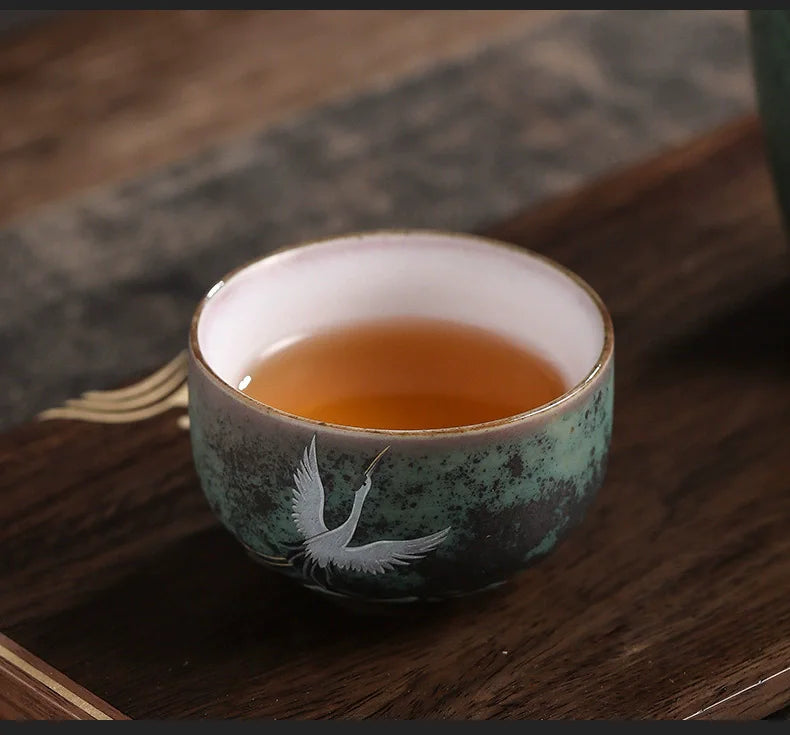 1pcs Japanese Style Ceramic Coffee Cup Porcelain Personal Single Pottery Tea Cups Drinkware Wine Mug Water Mugs