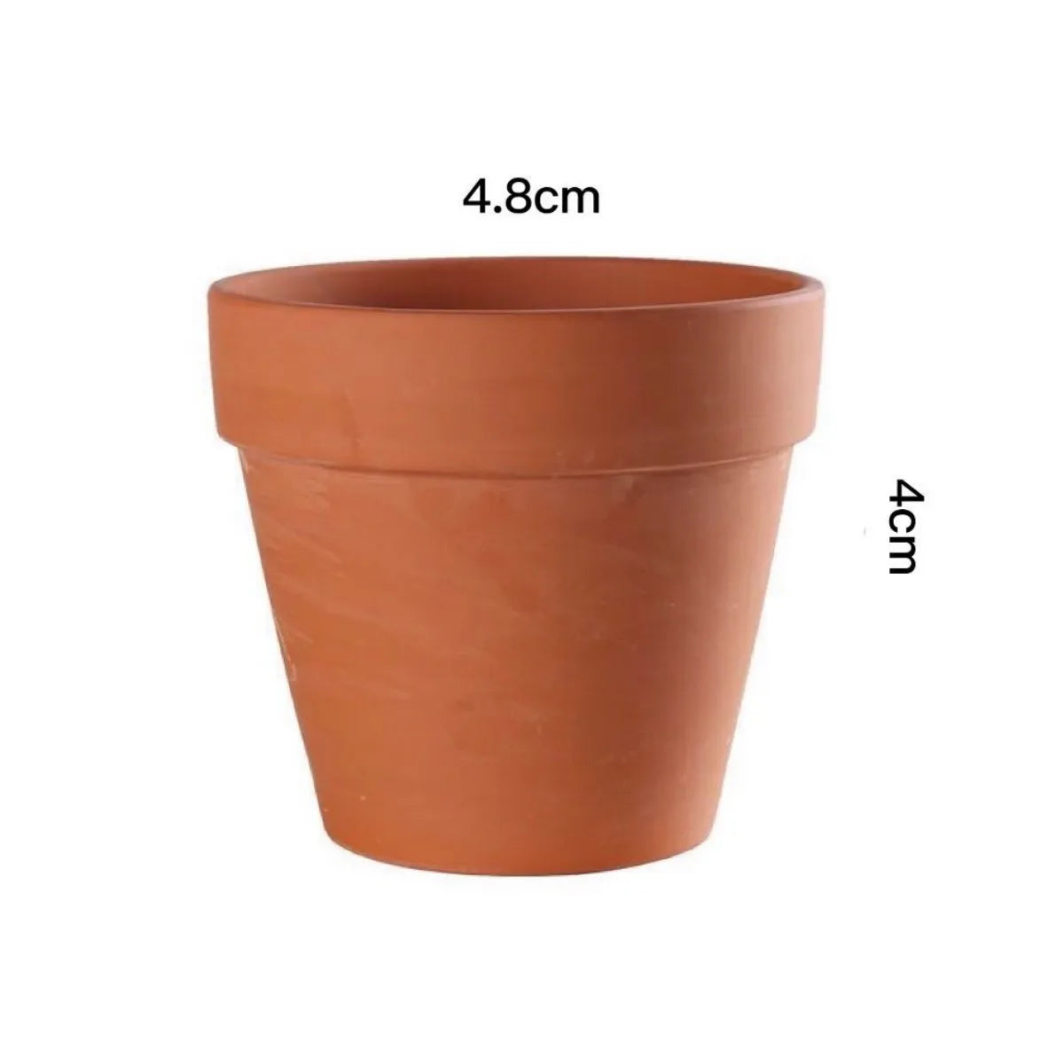 16 PCS 2 '' Terra Cotta Pots Pottery Planter Cactus Bloempotten Succulente pot met afvoersgat- Geweldig voor planten, ambachten