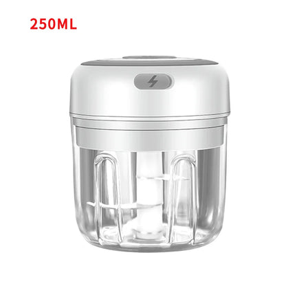 HiPiCok Vleesmolen Elektrische Knoflookbreker Voedsel Chopper Mini Knoflookpers Groente Chopper Stamper Machine USB Keuken Gadgets