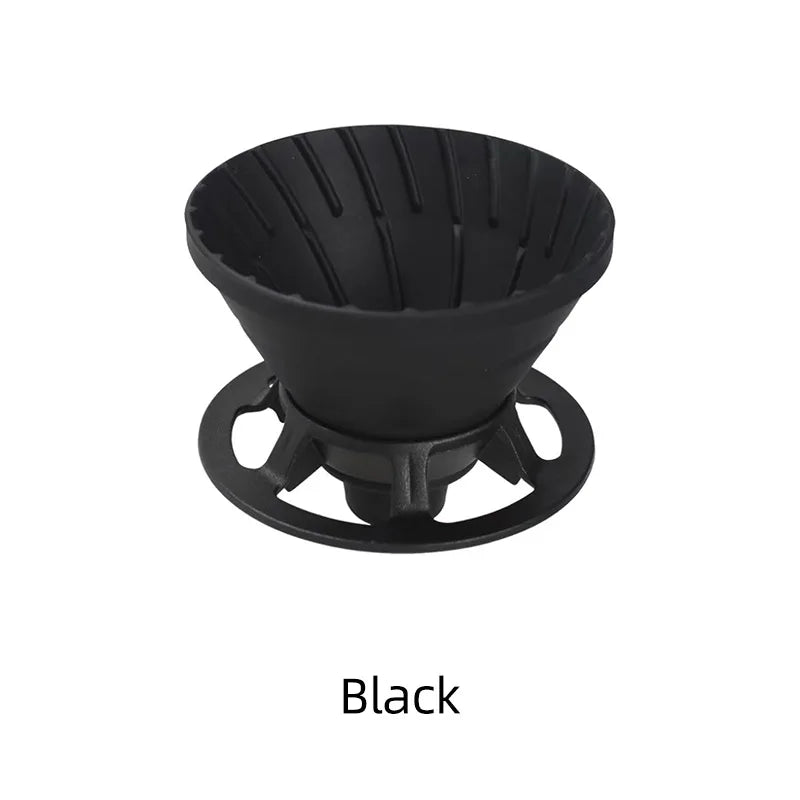 Coffee Filter Reusable Silicone Camping coffee cup filter paper Dripper Barista tools Brewing Funnel Filter Cup