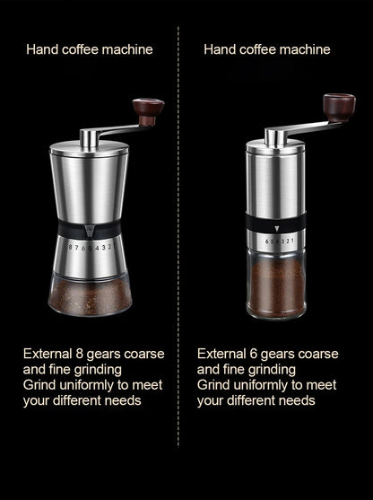 Manual Coffee Grinder High Quality Hand Coffee Mill with Ceramic Grinding Core Adjustable Home Portable Coffee Grinding Tools