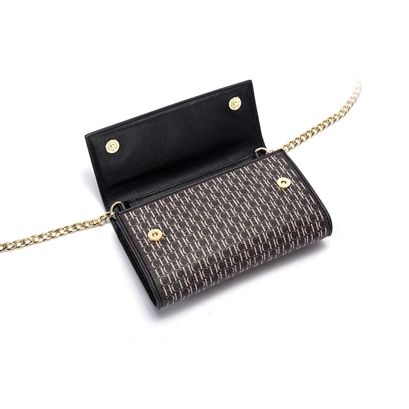 Ladies Chain Bag Multicolor Retro Simple Multifunctional Elegant Exquisite Chain Shoulder Strap Design Ladies Shoulder Bag