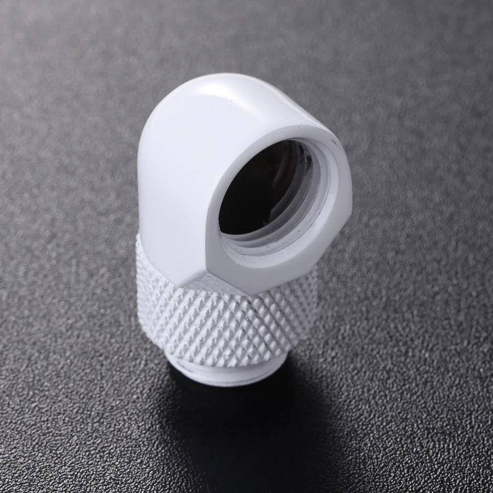 2/1PCS G1/4 Thread Rotating 90 Degree Elbow Fitting Adapter Rotary Fitting Water Cooled Connector for PC Water Cooling System