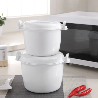 Rice Cooker Microwave Steamer Cookware Kitchen Mini Oven Cooking Container Multifunctional Insulation Steaming Pot