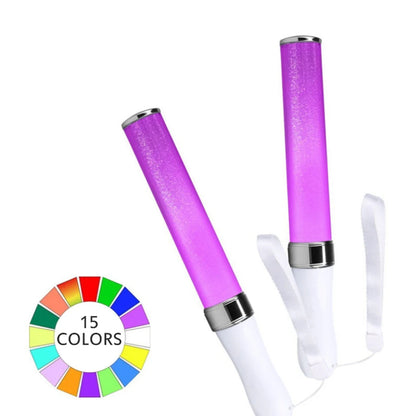 3W 15 kleurveranderende gloedsticks batterij aangedreven DMX afstandsbediening glow stick voor concerten feesten feesten