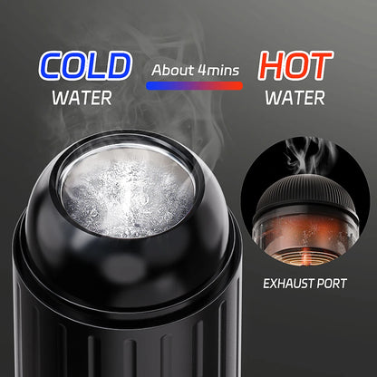 Cafelffe Portable Coffee Machine Wireless Electric Espresso Maker Fit Nespresso Capsule & Coffee Powder French Press Pot For Car