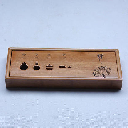 Natural Wood Bamboo Puer Tea Tray,Kung Fu Tea Set, Room Board Table, Chinese Traditional Culture Ceremony Tools