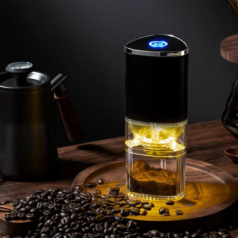 Prenosni električni brusilnik kave Tip C USB polnjenje keramičnega brušenja Core Home Coffee Beans Pulverizer Grinder