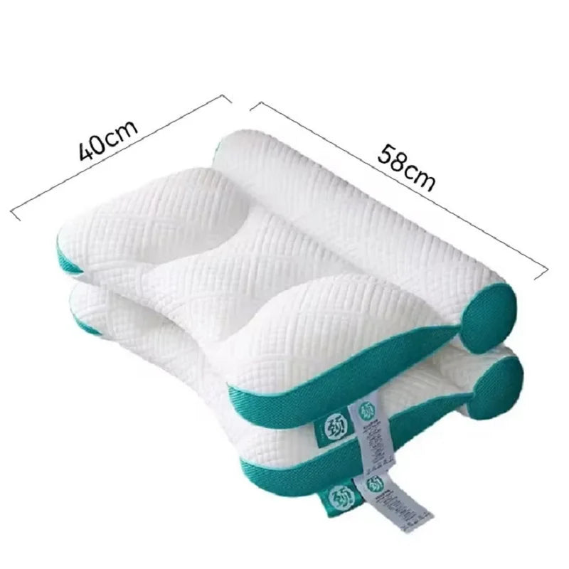 Cervical Pillow PE Slange fylt sovepute Japan Style Ortopedisk myk putehalsbeskyttelse Pute 1pc 40x58cm Sengetøy