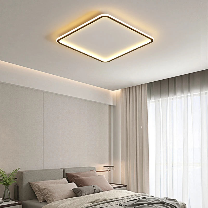 Ultrathin Minimalist LED Ceiling Light Nordic Circle Bedroom Lamp Home Decor Interior Living Room  Balcony Ceiling Pendant Lamp