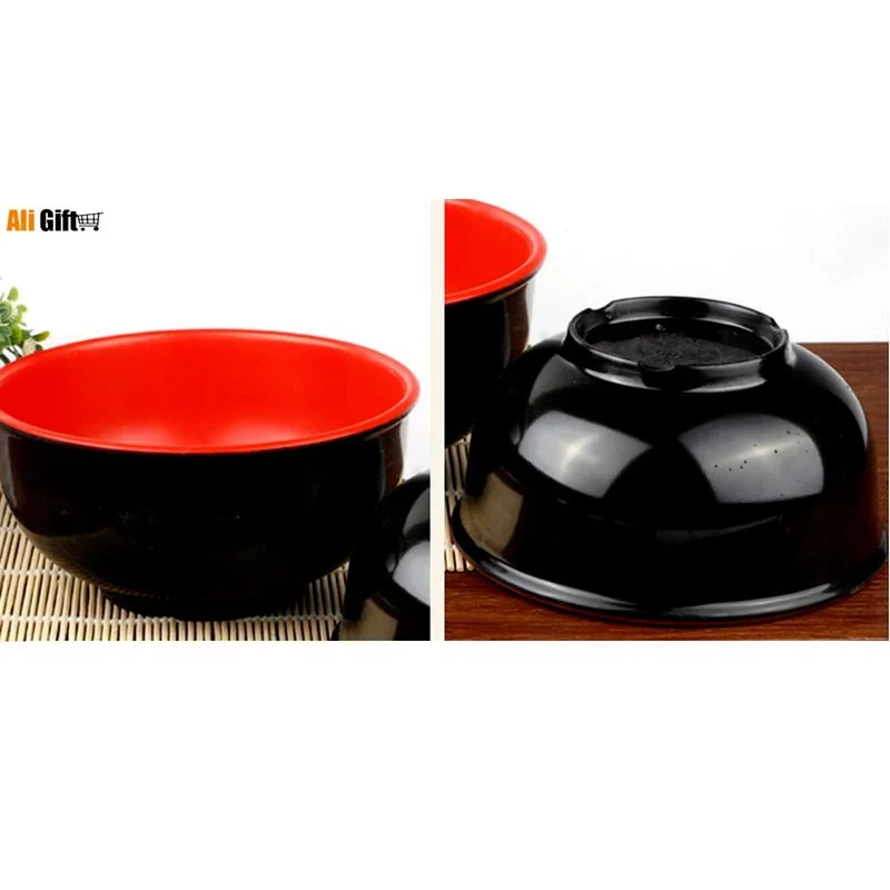 Anti Drop Instant Noodles/Steamed Rice Soup of Korean Style Melamine Tableware Noodles Bowl  Dinning Table Set