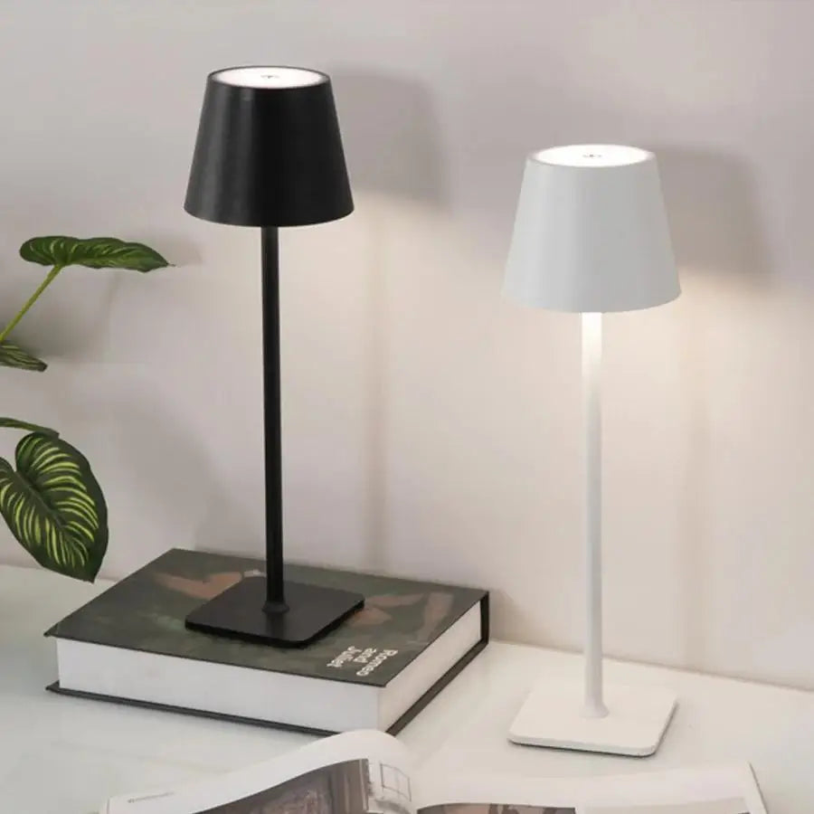 Retro LED Table Lamp Touch Dimmable Desk Lamp bedroom decoration Home Dining Room Coffee Shop Simple Nordic Mushroom Room Decor