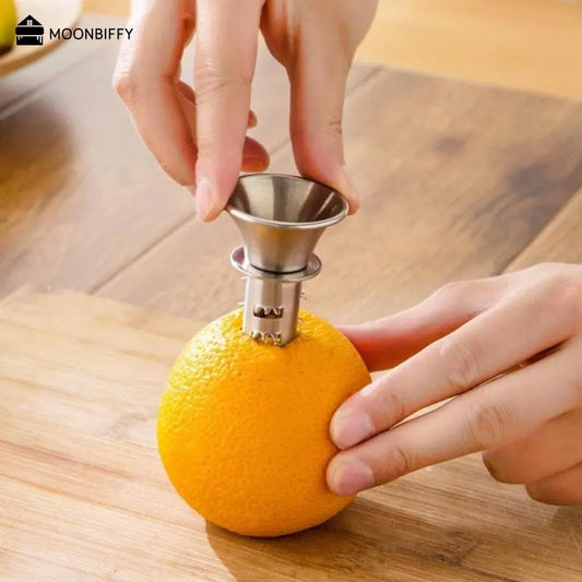 Mini Juicer Handhold Orange Lemon Juice Maker Roestvrij staalhandleiding Handleiding Squeezer Press Squeezer Citrus Juicer Exprimidores Juicers