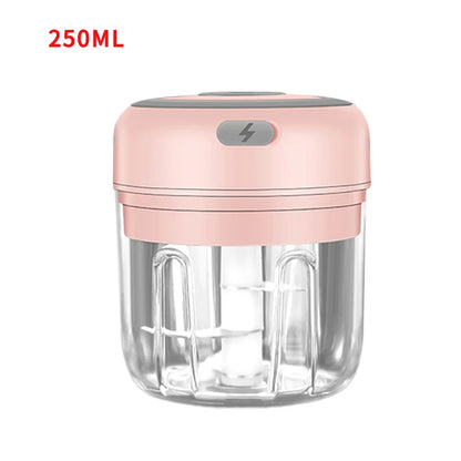 HiPiCok Vleesmolen Elektrische Knoflookbreker Voedsel Chopper Mini Knoflookpers Groente Chopper Stamper Machine USB Keuken Gadgets