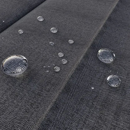 Waterproof Laminated Imitation Linen  Large Ring Strong Thick Cloth Opaque Shower Curtain for Shower Curtains in Bathrooms