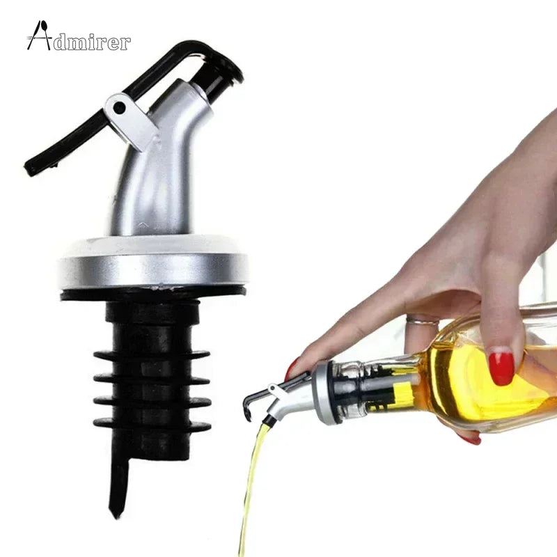 Оливковое масляное распылитель дозатор ликер ABS Lock Pourers Flip Top Prook Wine Stopper Утечка