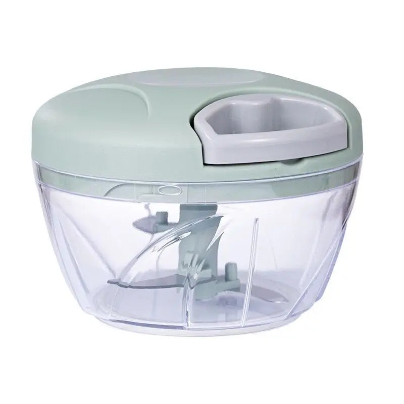 Hachoir à ail manuel 500ML 900ML, hachoir à viande, coupe-légumes, trancheur de fruits, Gadget de cuisine, mélangeurs pour la préparation des aliments
