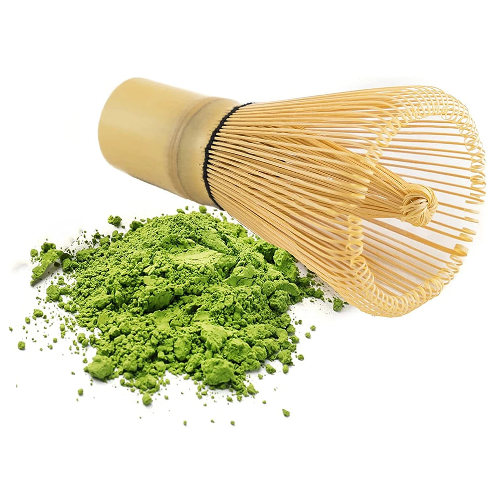 Bamboo matcha klop groene theepoederborstel grinder matcha thee chasen mixer roerder herbruikbare thee whisk teaware thee gereedschap