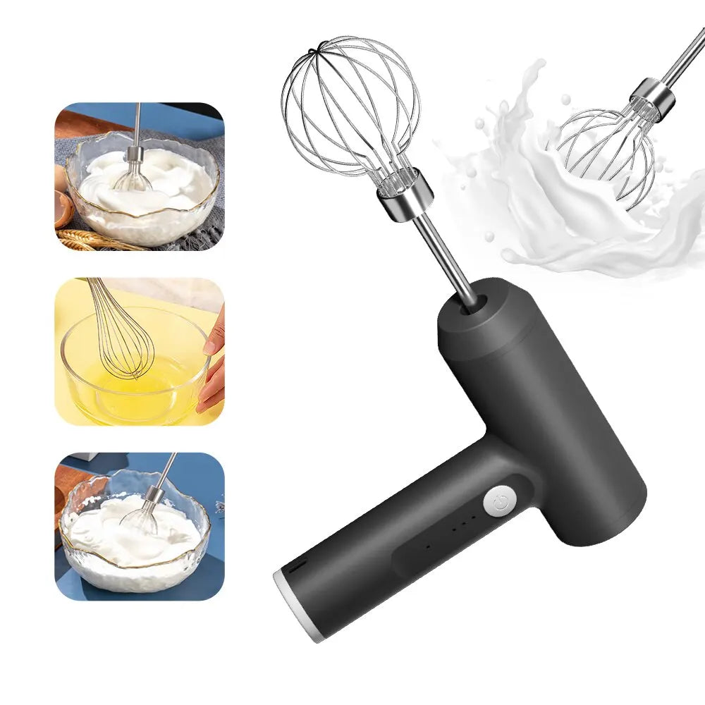 1 PCs Wireless Electric Food Mixer Tragbar 3 Geschwindigkeiten