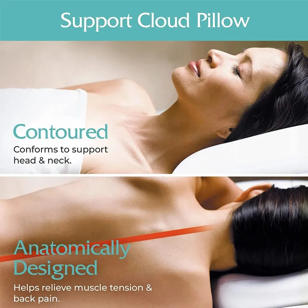 All-round Sleep Pillow Egg Sleeper Memory Foam Soft Orthopedic Neck Pillow Pain Release 3D Neck Micro Airball Pillow Deep Sleep