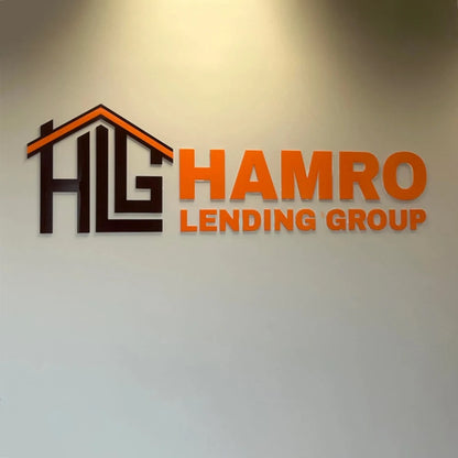 Office Wall Lobby Logo Signs For Wall Outdoor Business Custom Logo Wall Signs Company 3D Acrylic Logo Sign