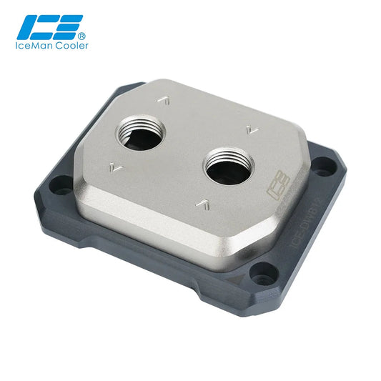 IceMancooler Delid Die Die Cooler pentru Intel 13900K, 12/13/14 Gen CPU Core Touch Water Block Full Cupper, performanță ridicată, ICE-DWB12