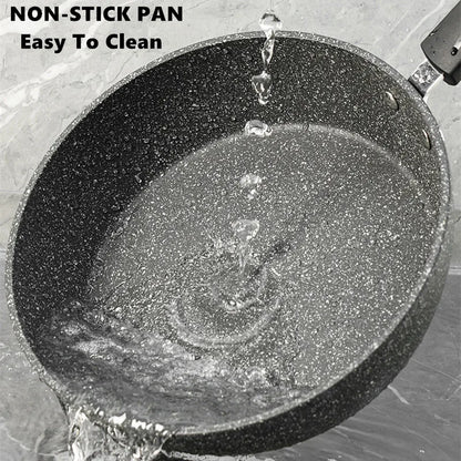 Non-stick panne holdbar stein steking wok panne hjem biff skillet pannekake stekt induksjon komfyr gasskomfyr kokekar for kjøkken