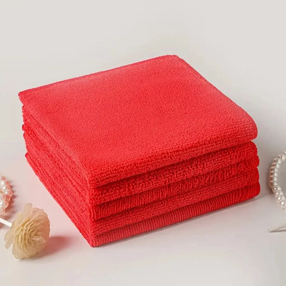 20/10/5pcs Microfiber Cleaning Cloth, Dishwashing Cloth Household Rag Kitchen Bathroom Cleaning Towel Durable Absorbent Towel