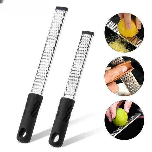 FAIS DU High Quality Stainless Steel Peel Lemon Cheese Vegetable Manual Grater Peeler Sharp Blade Choppable Cheese Kitchen Tools