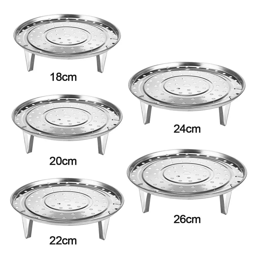 Nouveau support de plateau en acier inoxydable Multifonction Voleuse à vapeur à vapeur à vapeur à vapeur à vapeur à vapeur