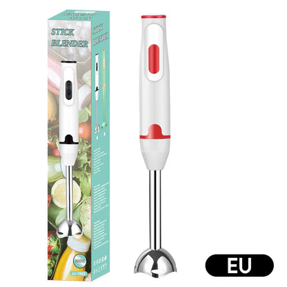 Nuovo frullatore elettrico EU/US/UK Spina Asta di agitazione Mixer Bastone in acciaio inossidabile Frullatore a immersione per uso alimentare per la cottura di alimenti per bambini Cucina
