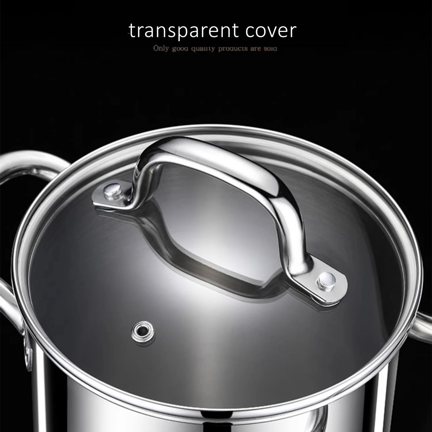LFGB Certificated 304 Stainless Steel Kitchen Deep Fryer Potato Chip Frying Pot Noodle Vegetable Stewing Pot with Strainer
