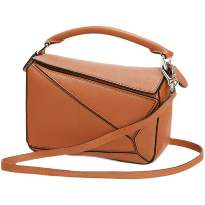 2022 New Trendy Mini Geometric Puzzle Bag Women's High-end Texture Handbag Single Shoulder Slant Cross Small Square Bag