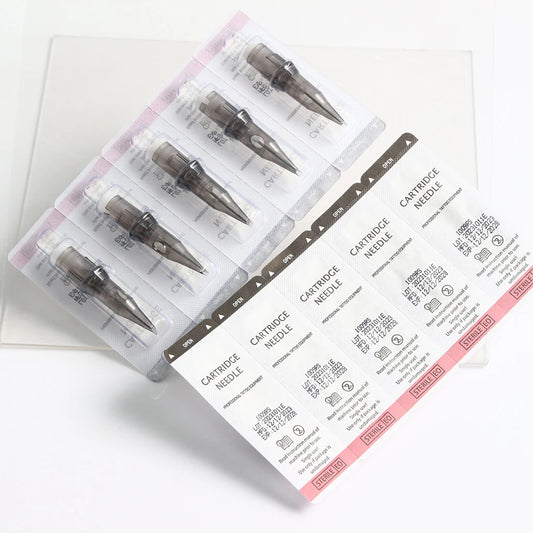 10pcs disposable Tattoo Patroun Nadelen 1rl 3rl 5rl 5rl 11rl 5rr 7rr 9rs 5s 5/7/7/7/7/7/7/7.