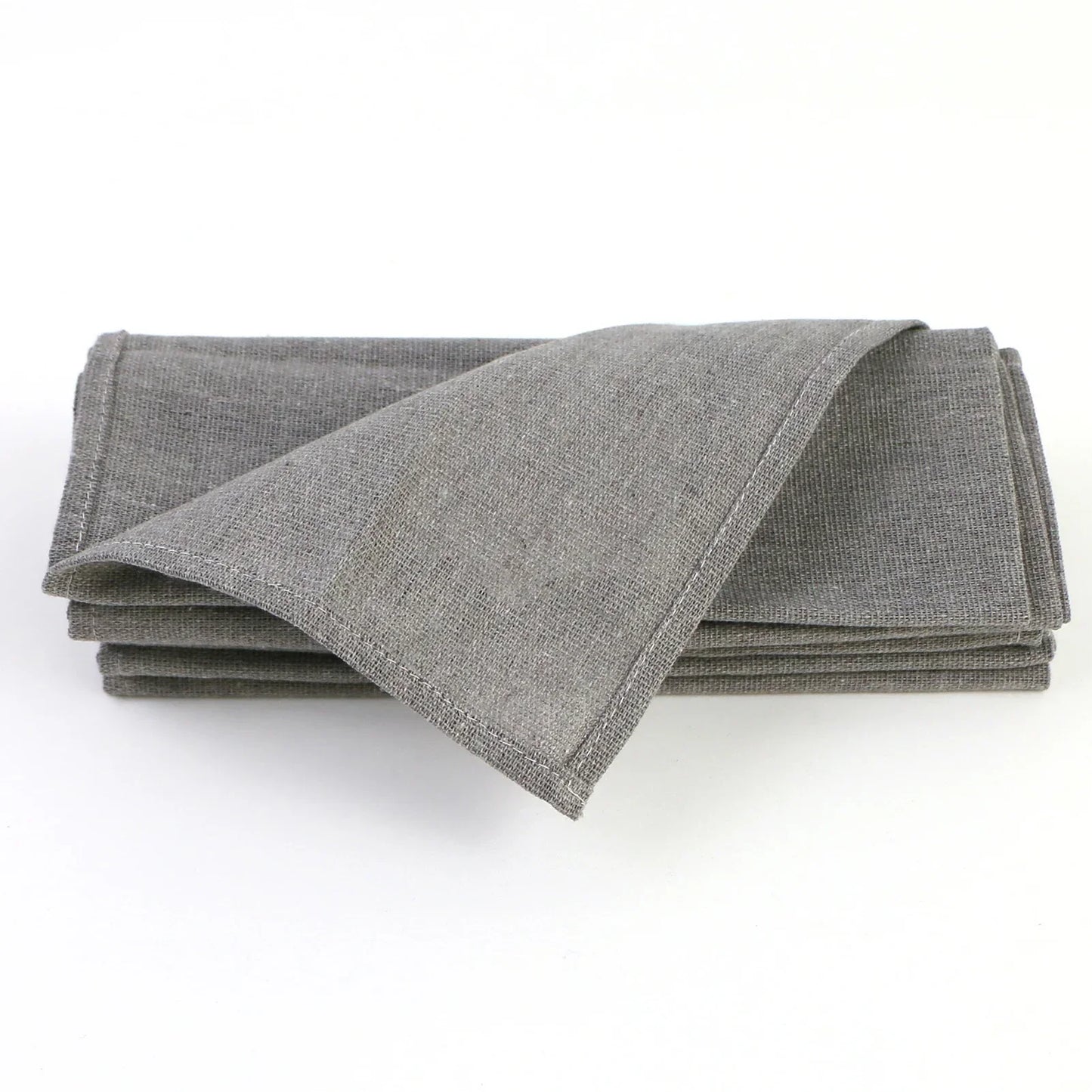 Set of 10 Pack Cocktail Napkins 40 X 40cm Cotton Blend Heavy Fabric Durable Linen Towel for Home Kitchen Wedding Decoration