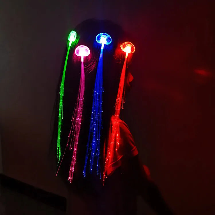 5/12 PCS HEVEMENT BRAISE LED LED BRYLING Braid Féron Blow dans les lumières de Noël sombres Halloween Decoration Party