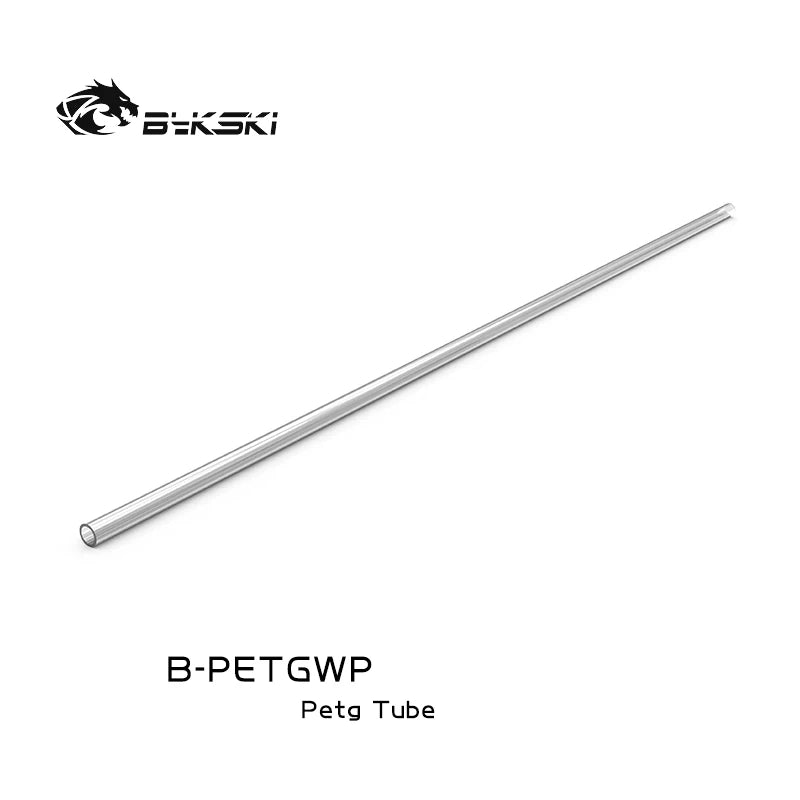 Bykski 500 mm caurspīdīgs PMMA akrila cietā caurule petg stingra caurule OD 12 mm/14mm/16mm ūdens dzesēšanas sistēmai b-yklwp/b-petgwp