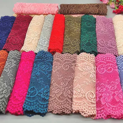 2 Meter Flower Lace Trim Diy Craft Fabric Lace For Dresses Materials Wholesale High Quality Ribbon Flower Pattern Fabric