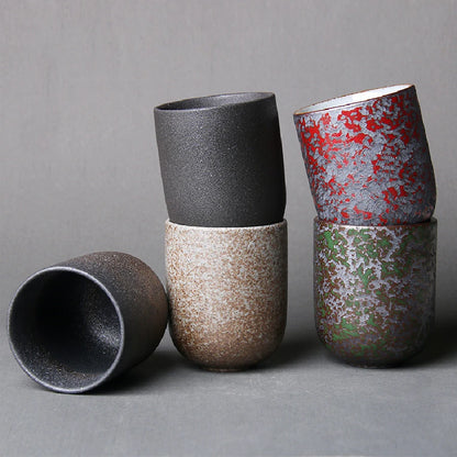 New Vintage Ceramics Cups Japanese Stoneware Porcelain 130ml Tea Mug Healthy Lifestyle Kung Fu Tea Sake Coffee Cups Drinkware