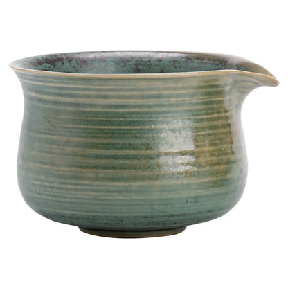 1 Pieces Traditional Japanese Matcha Bowl and Whisk Holder Tea Bowl with Pouring Spout for Office Table Tea Ceremony Party Gift