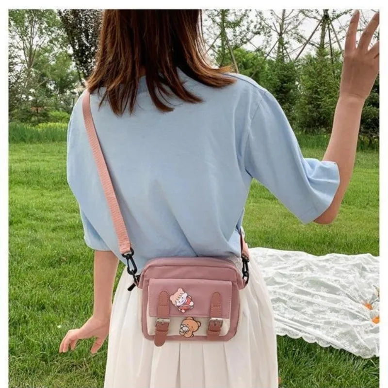 Koreańska torba na ramiona w stylu dla kobiet nowa moda kobieta crossbody