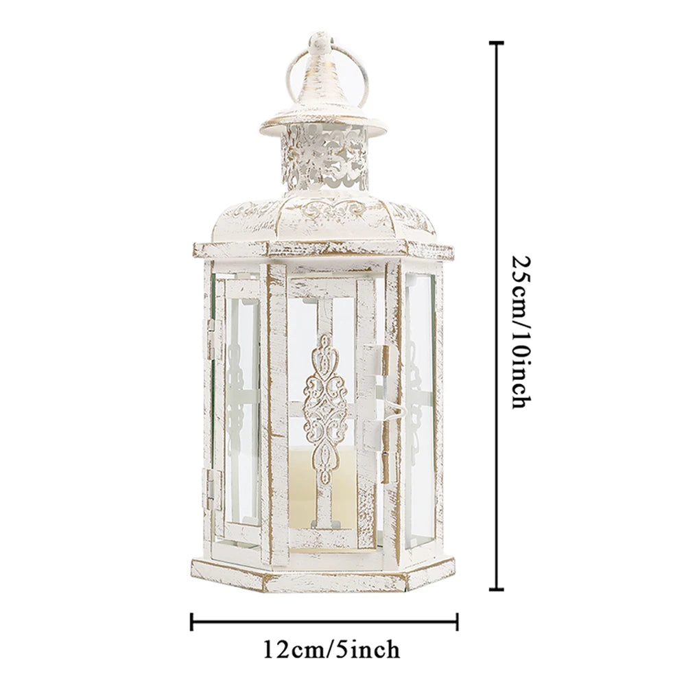 Vintage Nordic Candle Holder Lanterns κεριά αισθητική κρέμονται φανάρι σίδερο φανάρι μαύρο σπίτι διακόσμηση διακόσμηση γαμήλια αίθουσα