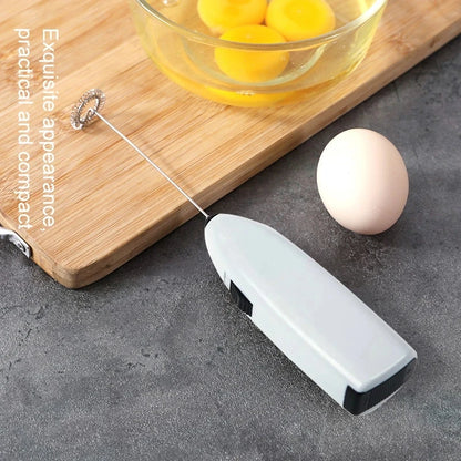 1 Peice Egg Beater Electric Handheld Rotary Egg Whisk Coffee Frothing Wand Milk Cappuccino Frother Mixer Portable Kitchen Tools