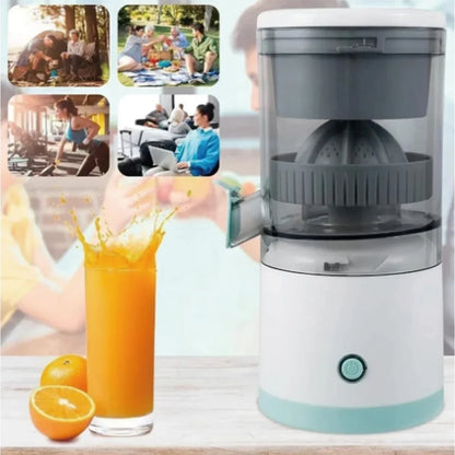 Ny bærbar hjemmet juicer frugtsaftekstraktor, USB genopladeligtelektrisk klemme, høj juiceudgang til orange,