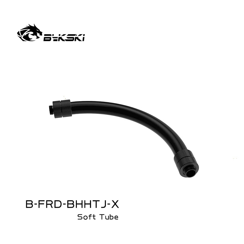 BYKSKI G1/4 'FITTING + Soft Tube 360 ​​βαθμοί περιστρεφόμενος υπολογιστής υπολογιστής ψύξης νερού για εξόρυξη B-FRD-BHHTJ