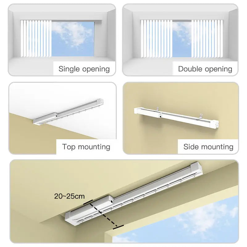 Electric Dream Blinds Blackout Curtain Custom Curtains Vertical Sheer Blinds  Remote Control Dream Vertical Blinds For Big Room