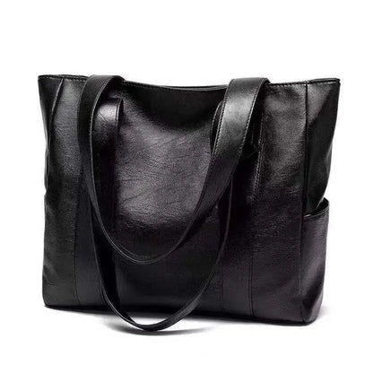 Bolsa de cuero de cuero suave femenino