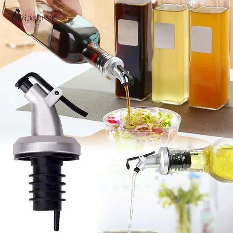 Маслиново зелено разпръсквач на алкохол ABS Lock Wine Pourers Flip Top Drink Wine Stowper Duff-Dulze Kitchen Bar Table Suorn